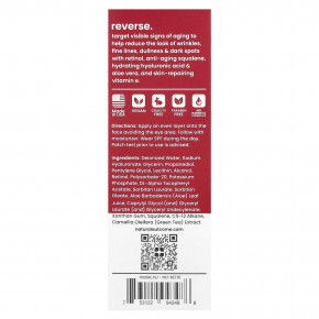 Natural Outcome, Retinol, Reverse Serum, Fragrance Free, 1 oz (30 ml) в Москве - eco-herb.ru | фото