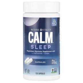 Natural Vitality, Calm® Sleep, 120 капсул - описание | фото