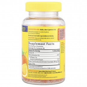 Nature Made, Жевательные мармеладки с витамином C, мандарин, 80 жевательных мармеладок (125 мг в 1 жевательной мармеладке) в Москве - eco-herb.ru | фото