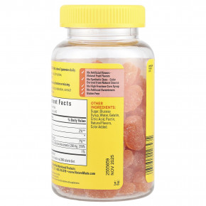 Nature Made, Жевательные мармеладки с витамином C, мандарин, 80 жевательных мармеладок (125 мг в 1 жевательной мармеладке) в Москве - eco-herb.ru | фото