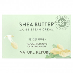 Nature Republic, масло ши, увлажняющий паровой крем, 100 мл (3,38 жидк. унции) в Москве - eco-herb.ru | фото