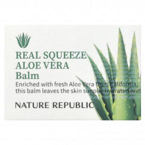 Nature Republic, Real Squeeze, бальзам с алоэ вера, 25 г (0,88 унции) в Москве - eco-herb.ru | фото