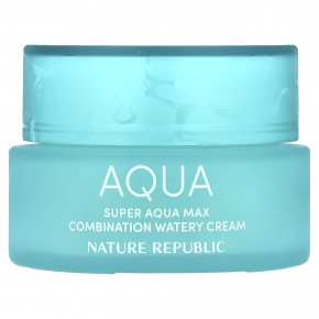 Nature Republic, Super Aqua Max, комбинированный водянистый крем, 80 мл (2,7 жидк. унц.) в Москве - eco-herb.ru | фото