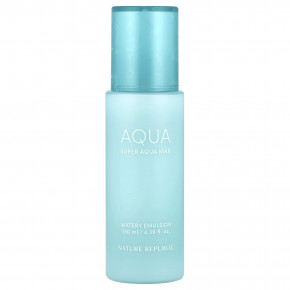 Nature Republic, Super Aqua Max, водянистая эмульсия, 130 мл (4,39 жидк. унц.) - описание | фото