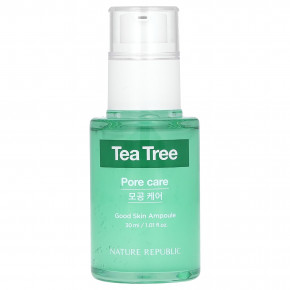 Nature Republic, Tea Tree Good Skin Ampoule, сыворотка с маслом чайного дерева, 30 мл (1,01 жидк. унции) в Москве - eco-herb.ru | фото