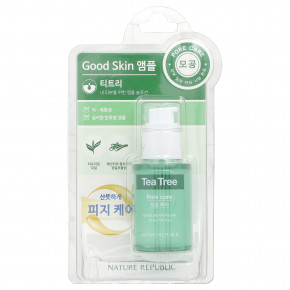 Nature Republic, Tea Tree Good Skin Ampoule, сыворотка с маслом чайного дерева, 30 мл (1,01 жидк. унции) в Москве - eco-herb.ru | фото