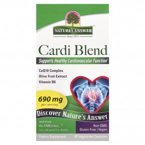 Nature's Answer, Cardi Blend, 60 вегетарианских капсул - описание | фото