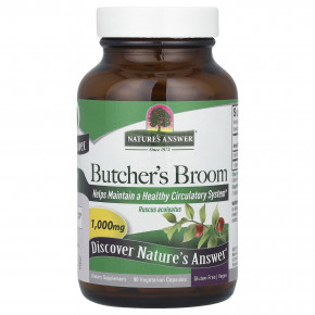 Nature's Answer, иглица колючая, 90 вегетарианских капсул (500 мг в 1 капсуле) в Москве - eco-herb.ru | фото