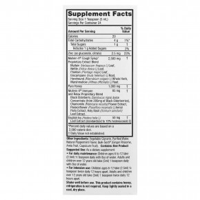 Nature's Answer, натуральный сироп от кашля Mullein-X®, 120 мл в Москве - eco-herb.ru | фото