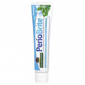 Nature's Answer, PerioBrite®, зубная паста с ксилитолом, без фторидов, зимняя мята, 113,4 г (4 унции) - описание