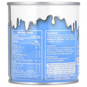 Nature's Charm, подслащенное концентрированное кокосовое молоко, 320 г (11,25 унции) в Москве - eco-herb.ru | фото