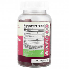 Nature's Craft, Жевательные мармеладки с коллагеном и биотином, малина, 90 жевательных таблеток в Москве - eco-herb.ru | фото