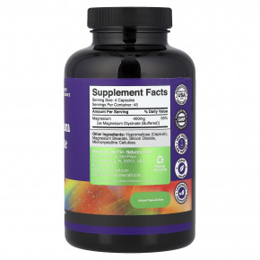 Nature's Craft, Глицинат магния, 180 капсул (100 мг на капсулу) в Москве - eco-herb.ru | фото