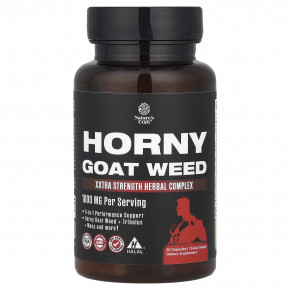 Nature's Craft, Horny Goat Weed, травяной комплекс Xxtra Strength, 20 капсул в Москве - eco-herb.ru | фото