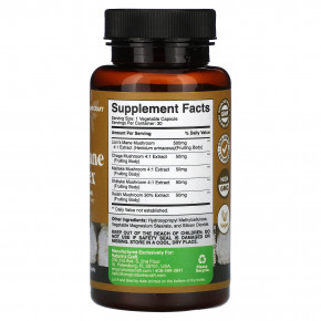 Nature's Craft, комплекс с ежовиком гребенчатым, 30 капсул в Москве - eco-herb.ru | фото