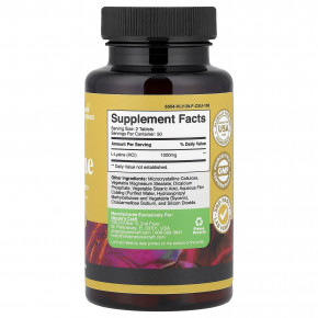 Nature's Craft, L-лизин, 100 таблеток (500 мг в 1 таблетке) в Москве - eco-herb.ru | изображение Nature's Craft, L-лизин, 100 таблеток (500 мг в 1 таблетке) в Москве - eco-herb.ru | фото