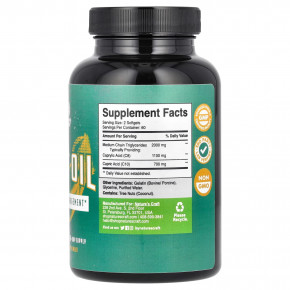 Nature's Craft, Масло MCT, 120 мягких таблеток (1000 мг в каждой капсуле) в Москве - eco-herb.ru | фото