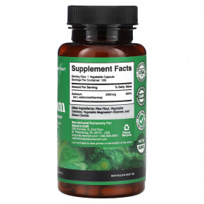 Nature's Craft, Селен, 200 мкг, 100 растительных капсул в Москве - eco-herb.ru | фото