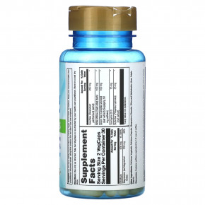 Nature's Life, MigraSoothe, Quick-Caps, 60 растительных капсул в Москве - eco-herb.ru | фото