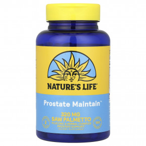 Nature's Life, Prostate Maintain ™, 100 капсул - описание | фото