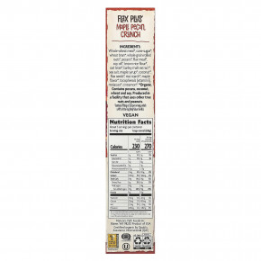 Nature's Path, Organic Flax Plus®, хлопья с кленовым пеканом, 325 г (11,5 унции) в Москве - eco-herb.ru | фото