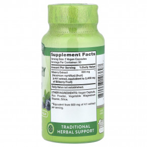 Nature's Truth, черника, 100 капсул (1200 мг в 1 капсуле) в Москве - eco-herb.ru | фото