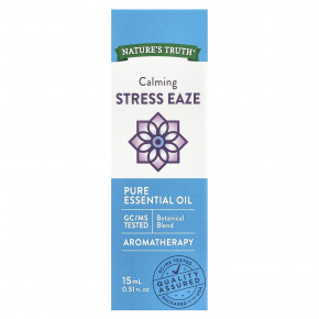 Nature's Truth, Чистое эфирное масло, снимающее стресс, 15 мл (0,51 жидк. унц.) в Москве - eco-herb.ru | фото