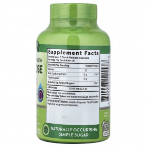 Nature's Truth, D-манноза, 90 капсул с быстрым высвобождением (700 мг в 1 капсуле) в Москве - eco-herb.ru | изображение Nature's Truth, D-манноза, 90 капсул с быстрым высвобождением (700 мг в 1 капсуле) в Москве - eco-herb.ru | фото