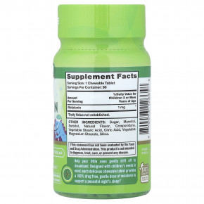 Nature's Truth, Just 4 Kidz, мелатонин для сна, вкус винограда, 1 мг, 90 жевательных таблеток в Москве - eco-herb.ru | фото