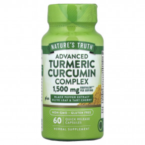 Nature's Truth, комплекс с куркумином, 60 капсул с быстрым высвобождением в Москве - eco-herb.ru | изображение Nature's Truth, комплекс с куркумином, 60 капсул с быстрым высвобождением в Москве - eco-herb.ru | фото