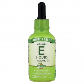 Nature's Truth, витамин E в жидкой форме, 74 мл (2,5 жидк. унции) в Москве - eco-herb.ru | изображение Nature's Truth, витамин E в жидкой форме, 74 мл (2,5 жидк. унции) в Москве - eco-herb.ru | фото