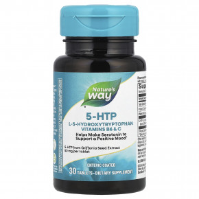 Nature's Way, 5-HTP, 30 таблеток - описание | фото