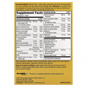 Nature's Way, Alive!®, комплекс мультивитаминов для женщин старше 50 лет, 50 таблеток в Москве - eco-herb.ru | фото