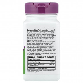 Nature's Way, Aloelax® с семенами фенхеля, 100 веганских капсул в Москве - eco-herb.ru | фото