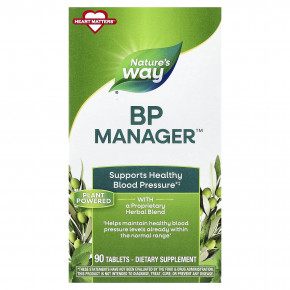Nature's Way, BP Management™, 90 таблеток - описание | фото