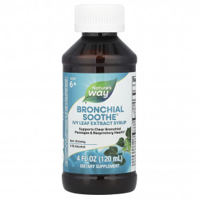 Nature's Way, Bronchial Soothe®, сироп с экстрактом листьев плюща, для детей от 6 лет, 120 мл (4 жидк. Унции) в Москве - eco-herb.ru | изображение Nature's Way, Bronchial Soothe®, сироп с экстрактом листьев плюща, для детей от 6 лет, 120 мл (4 жидк. Унции) в Москве - eco-herb.ru | фото