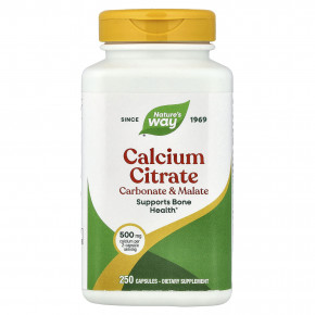 Nature's Way, цитрат кальция, 250 капсул (250 мг в 1 капсуле) в Москве - eco-herb.ru | изображение Nature's Way, цитрат кальция, 250 капсул (250 мг в 1 капсуле) в Москве - eco-herb.ru | фото