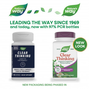 Nature's Way, Clear Thinking, 40 капсул в Москве - eco-herb.ru | изображение Nature's Way, Clear Thinking, 40 капсул в Москве - eco-herb.ru | фото