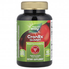 Nature's Way, CranRx®, жевательные таблетки с биоактивной клюквой, 60 жевательных таблеток в Москве - eco-herb.ru | фото