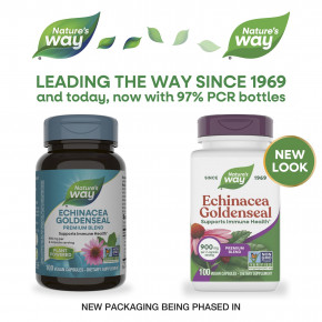 Nature's Way, эхинацея желтокорень, 100 веганских капсул в Москве - eco-herb.ru | фото