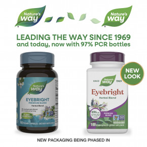 Nature's Way, Eyebright, смесь трав, 100 веганских капсул в Москве - eco-herb.ru | фото