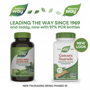 Nature's Way, каскара, 270 мг, 180 веганских капсул в Москве - eco-herb.ru | изображение Nature's Way, каскара, 270 мг, 180 веганских капсул в Москве - eco-herb.ru | фото