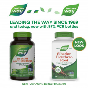 Nature's Way, корень элеутерококка сибирского, 180 веганских капсул (425 мг в 1 капсуле) в Москве - eco-herb.ru | изображение Nature's Way, корень элеутерококка сибирского, 180 веганских капсул (425 мг в 1 капсуле) в Москве - eco-herb.ru | фото