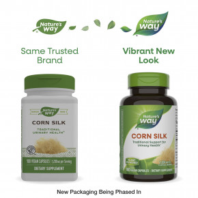 Nature's Way, кукурузные рыльца, 100 веганских капсул (400 мг в 1 капсуле) в Москве - eco-herb.ru | фото