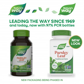 Nature's Way, листья петрушки, 100 веганских капсул (450 мг в 1 капсуле) в Москве - eco-herb.ru | изображение Nature's Way, листья петрушки, 100 веганских капсул (450 мг в 1 капсуле) в Москве - eco-herb.ru | фото