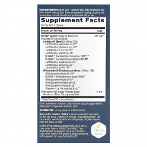 Nature's Way, Optima® Probiotic, Fortify®, для кишечника, 35 млрд, 30 капсул с отсроченным высвобождением в Москве - eco-herb.ru | фото