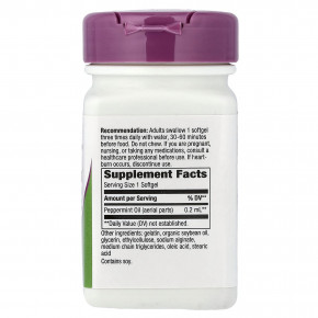 Nature's Way, Pepogest®, масло перечной мяты, 0,2 мл, 60 капсул в Москве - eco-herb.ru | фото