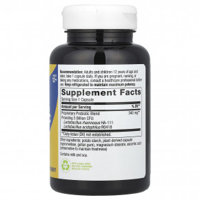 Nature's Way, Primadophilus®, пробиотик для детей от 12 лет, 5 млрд КОЕ, 180 капсул в Москве - eco-herb.ru | фото