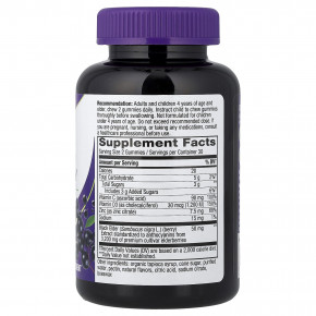 Nature's Way, Sambucus®, жевательная добавка для укрепления иммунитета, со вкусом бузины, 60 жевательных таблеток в Москве - eco-herb.ru | фото