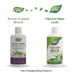 Nature's Way, сок из листьев алоэ вера и гель из внутренней части листьев алоэ вера (Aloe Polymax+™), ягодный вкус, 1 л (33,8 жидк. унции) в Москве - eco-herb.ru | фото